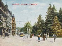 Zrinjevac, oko 1920. godine